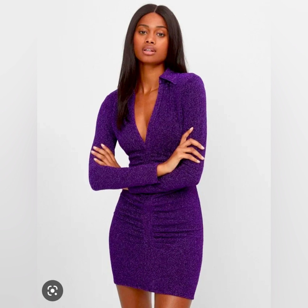 Bershka mini dress, backless